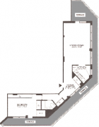 E58-200-PHB-1000SF-1Bedroom apt with outdoor space